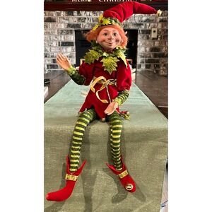 Floridus Holly Jolly 2012 Elf Gnome Doll *Read
